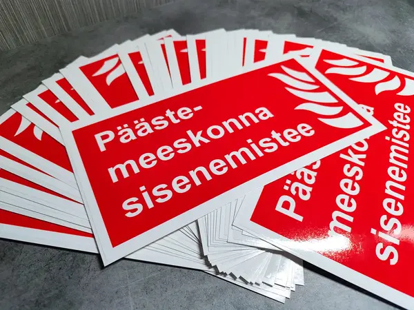 Infokleebised – info-, ohutus- või teabekleebised