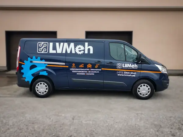 LVMeh – sõiduki või haagise kleebislahendus