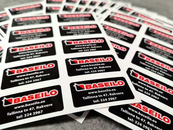 Baseilo – toote-, pakendi- või promokleebised