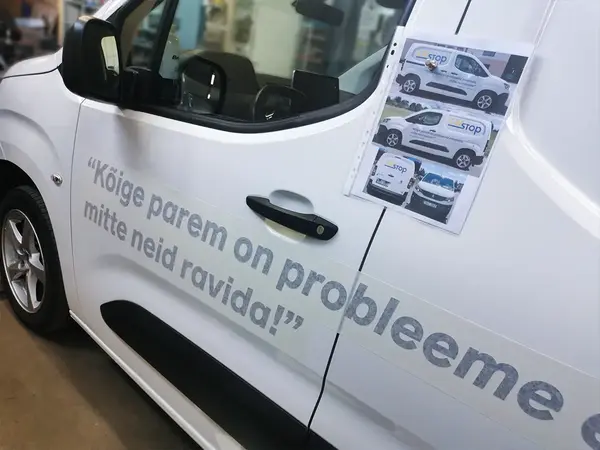 Autokleebised – kleebiste tootmine või paigaldus